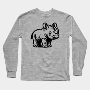 Rhino Calf Long Sleeve T-Shirt